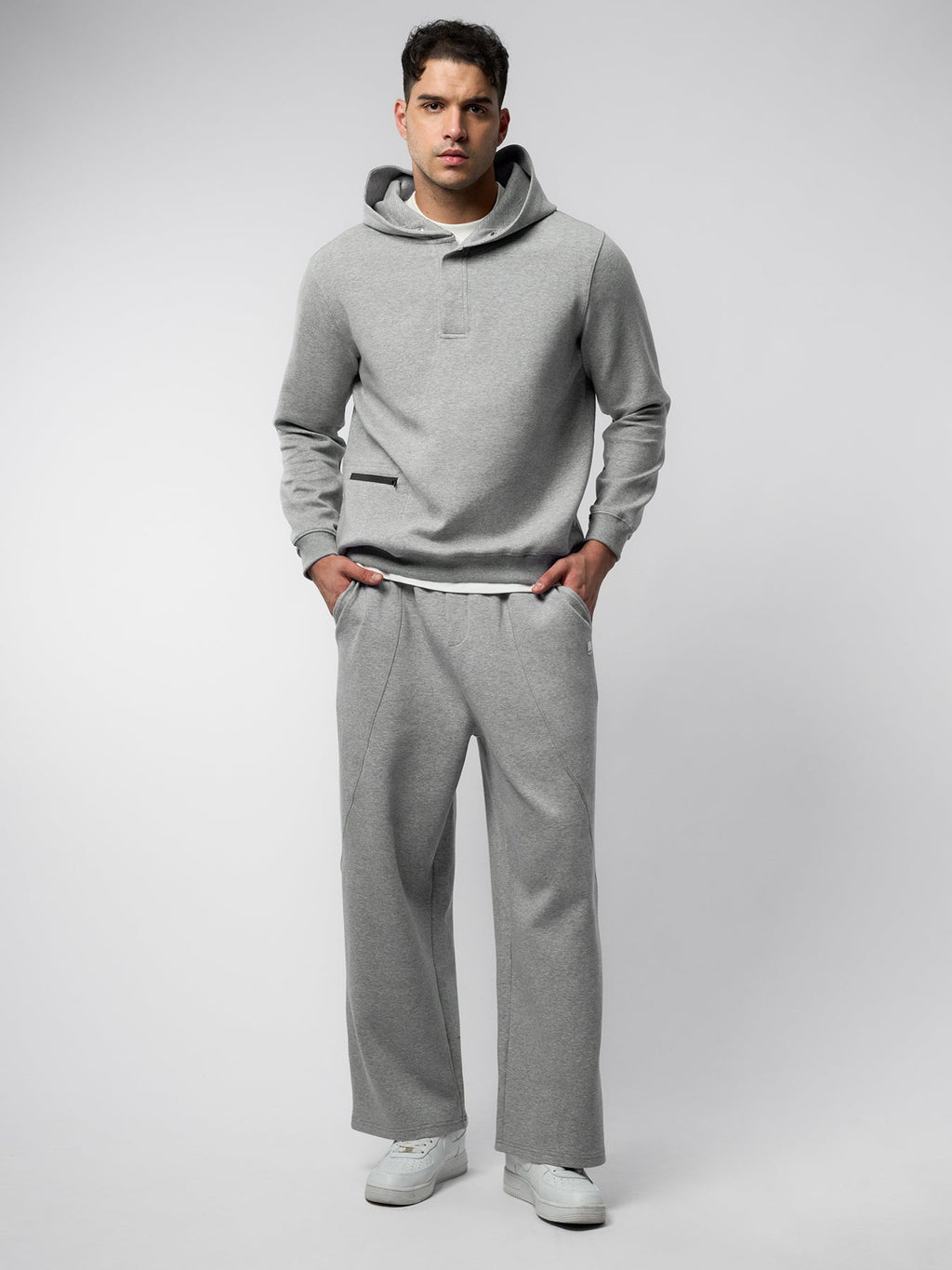 CozySpacer Fall Drawstring Wide Leg Pants Curved Design