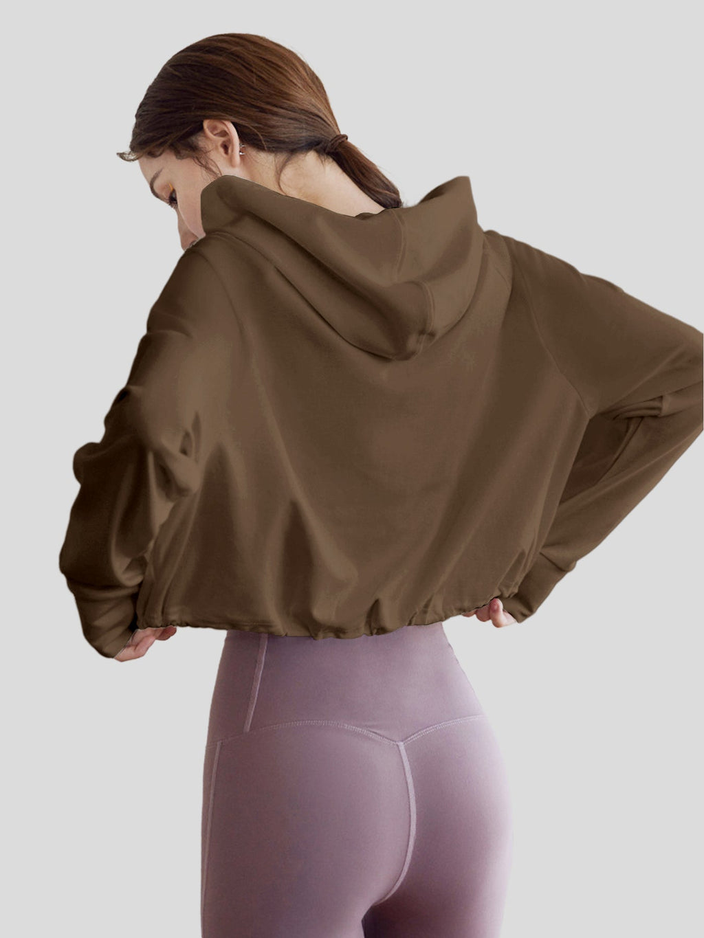 Women Modal Blend Hoodie And Wide Leg Pant Set