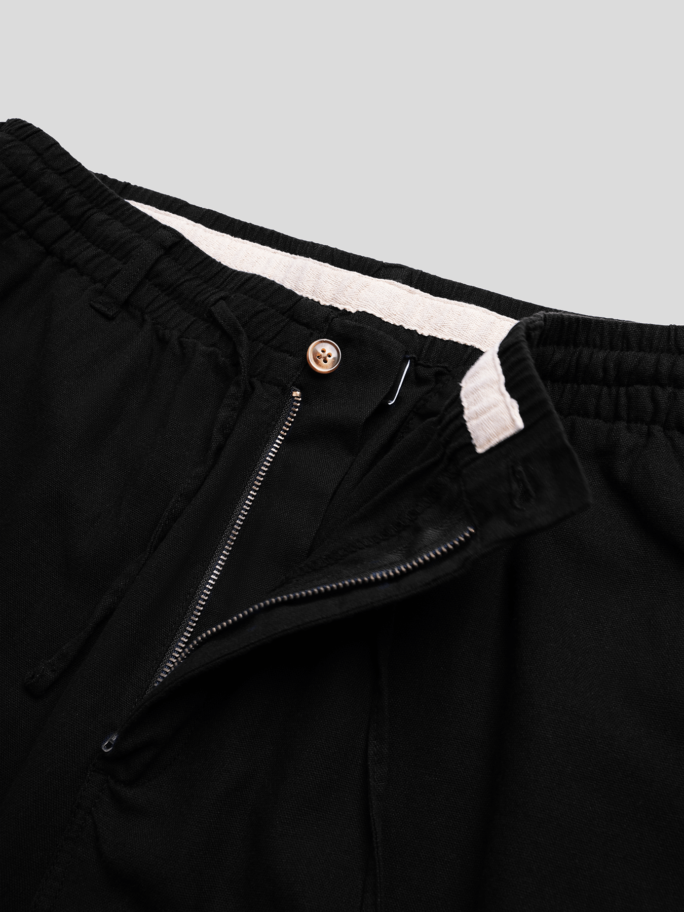 DreamWear Italian Linen Elastic Drawstring Pant