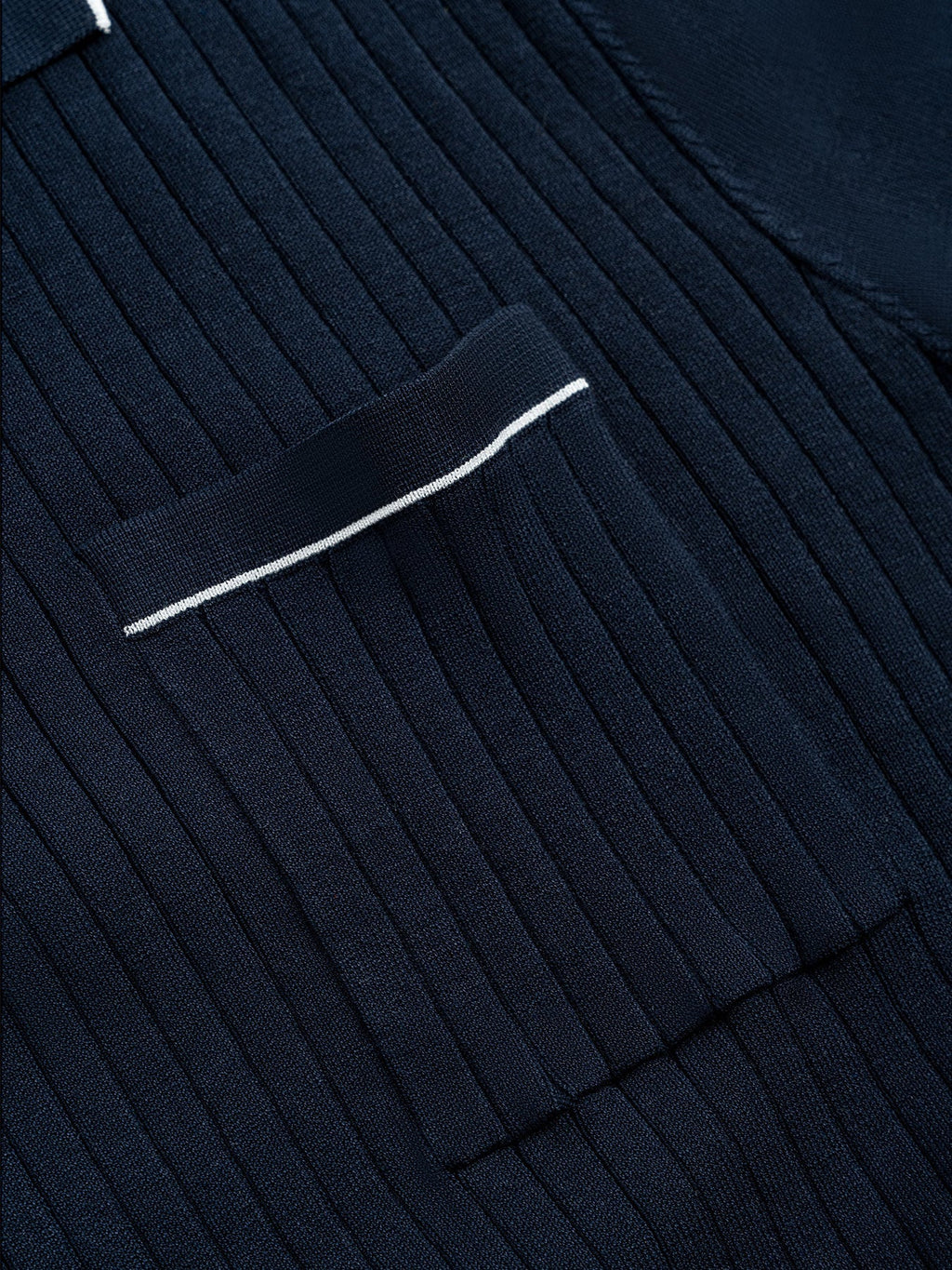 GentleKnit Contrast Color Short Sleeve Knitted Polo