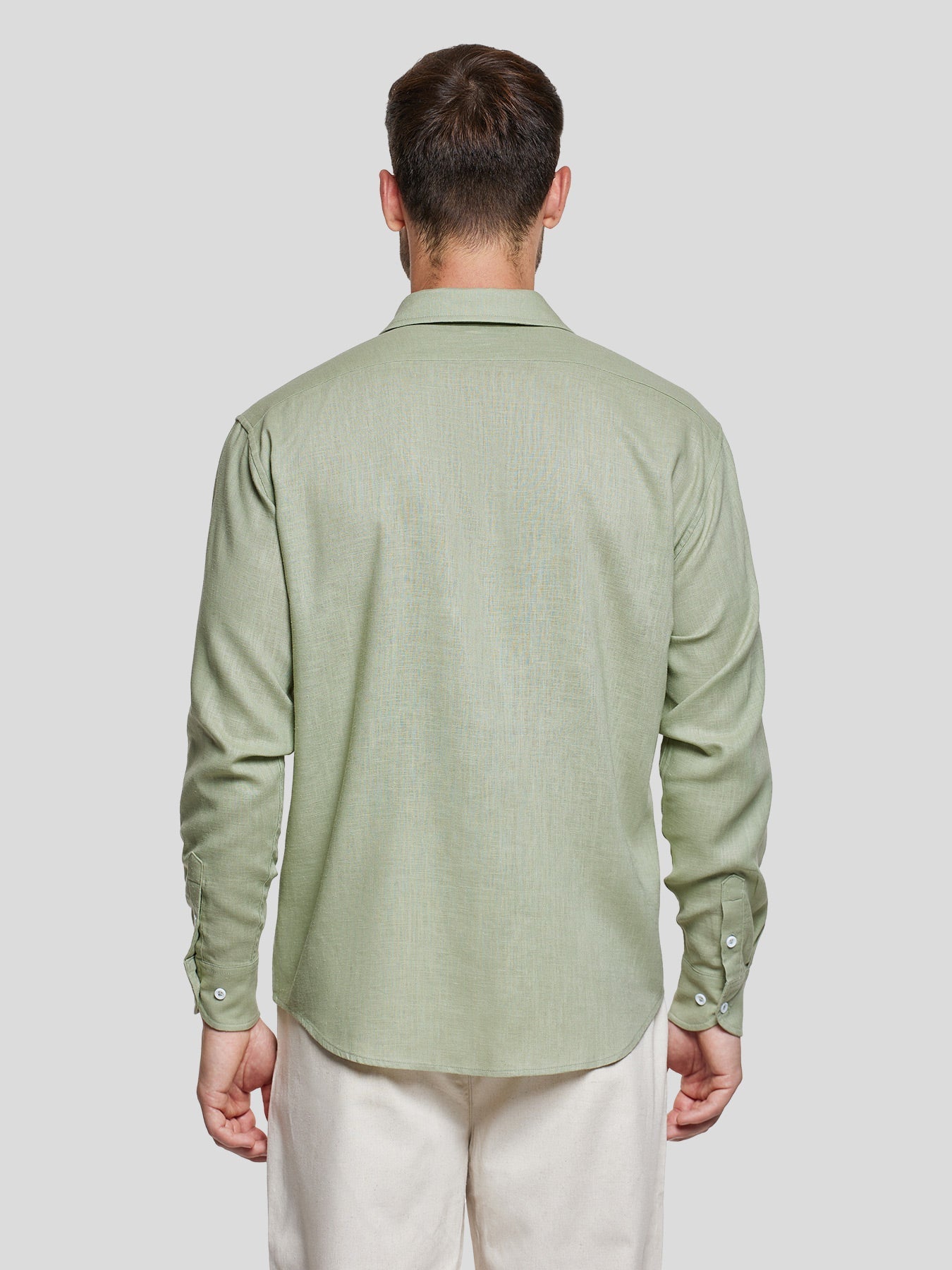 DreamWear Italian Linen Long Sleeve Shirt