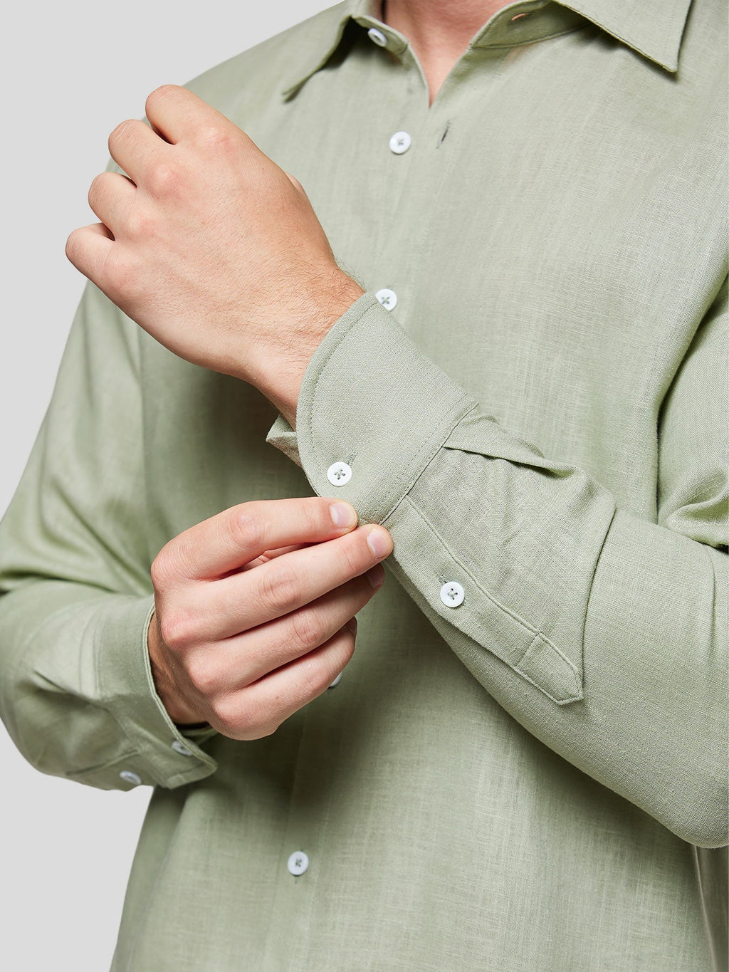 DreamWear Italian Linen Long Sleeve Shirt